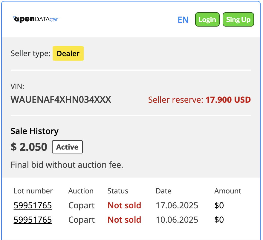 Скріншот Віджета